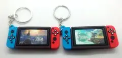 ゼルダ ゲーム機キーホルダー 2個セット