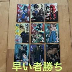 激レア　幽遊白書 キラカード 9枚セット　美品　当時品