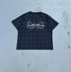 9090 Dot Cropped Tee black