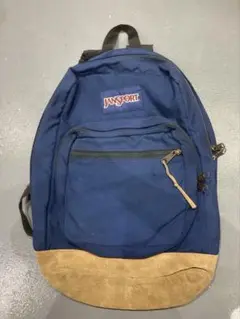 90s JANSPORT Made in Mexicoネイビー リュック