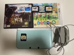【ソフト7本付き】 ニンテンドー3DS LL ミント×ホワイト