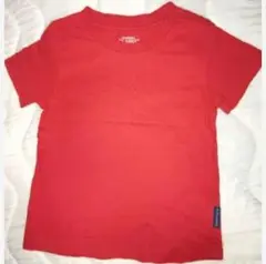 未使用に近い 100半袖Tシャツ赤 エルフィンドール 西松屋 ※即決は追加値下げ
