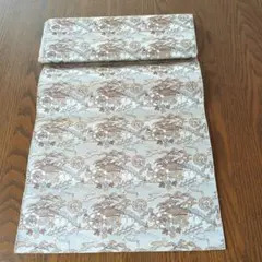 着物　帯　風景模様