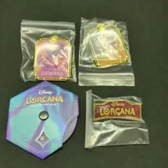 ロルカナ 逆襲のアースラシーズン ピンバッジ ロアカウンター セット
