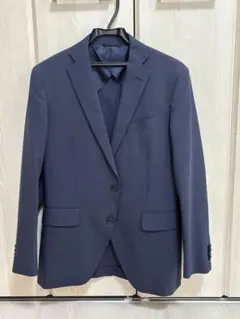【THE SUIT COMPANY】夏用ビジネススーツ 2パンツ ネイビー