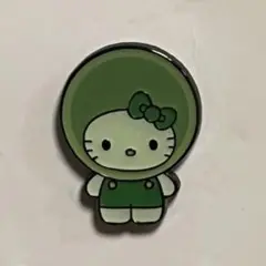 新品　藻キティ　Chlorella ピンバッジ
