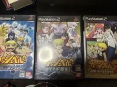 ガッシュまとめ売り付属カード二枚付き PS2 ゲームセット 3タイトル