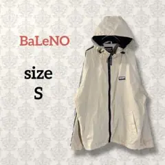 BALeNO【S】フードナイロンパーカー ベージュ カジュアル ライトアウター