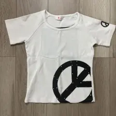 First ピースマーク Tシャツ 120-130