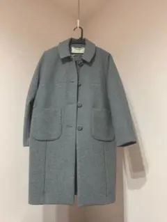 fig London カシミヤ混 コクーンコート ステンカラーコート プープレ
