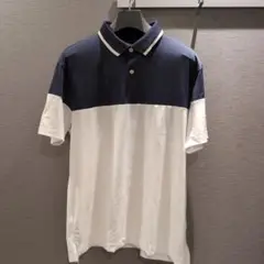 Titleist ゴルフシャツ ネイビー ホワイト