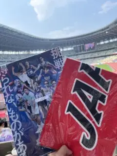 日本代表 応援グッズ 赤
