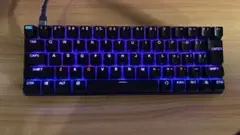 RGBメカニカルキーボード コンパクト