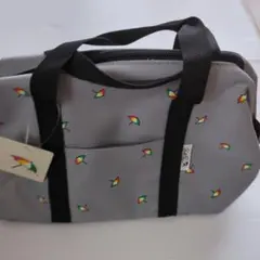 アーノルドパーマ ナイロンボストン型ポーチ