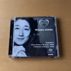 輸SACD 内田光子/シューベルト ピアノソナタ第7番 D568、楽興の時