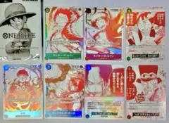 コンプリート　ワンピースカードトレジャー キャンペーンパック　プロモ　7種
