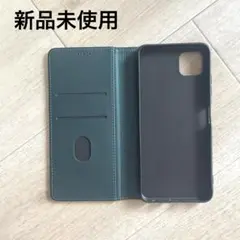 新品未使用　ダークグリーン 手帳型ケース