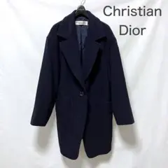 Christian Dior ディオール vintage ウールコート Mくらい