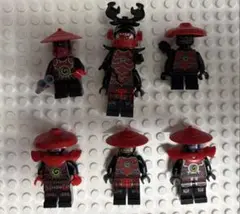LEGO/レゴニンジャゴー　ミニフィグ　ワルワルサムライ