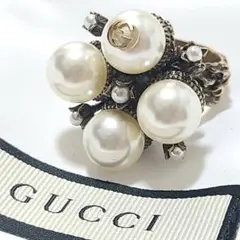 GUCCI☆★グッチ☆ミケーレ☆10☆パールリング