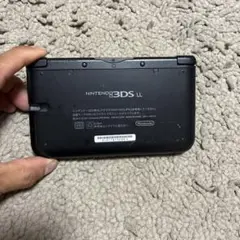 任天堂3DS LL ブラック　 液晶ひび割れ動作確認出来ませんジャンク品