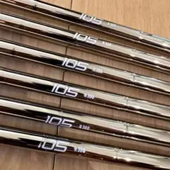 DGダイナミックゴールド 105R 6本シャフト