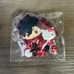 ハイキュー!!×サンリオキャラクターズラバーバッジvol.2 黒尾鉄朗