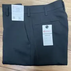 KANKO 標準型学生服 W70 新品未使用品 ノータックパンツ