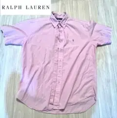 Ralph Lauren Blake 半袖シャツ ピンク　90s ボタンダウン