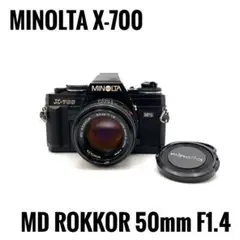 ❁完動品❁MINOLTA ミノルタ X-700 銘玉58mm F1.4 レンズ付 ❁完動品❁MINOLTA ミノルタ X-700 銘玉58mm F1.4 レンズ付