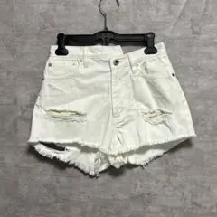 BACK TO THE FIELD MLB ダメージデニムショートパンツ