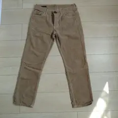 Lee ベージュ コーデュロイ　カジュアルパンツ