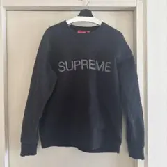 Supreme ブラック スウェット Lサイズ
