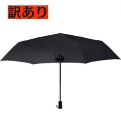 【訳あり】 折り畳み傘 メンズ 軽量 大きい 手動 折りたたみ傘 手開き 傘 黒
