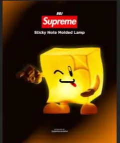 Supreme Sticky Note Molded Lamp ランプ Supreme Sticky Note Molded Lamp (SS22) - $88
