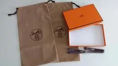 エルメス 巾着 保存袋 空箱 リボン