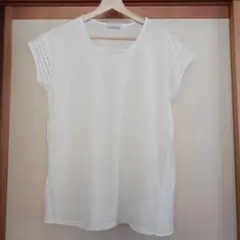 lune moire ホワイト Tシャツ 半袖