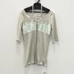 ビスチェリブトップス
