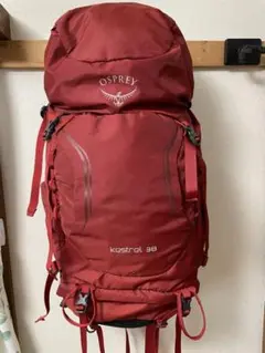 オスプレイ ケストレル38L レッド S/M