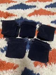 黒ベルベット 巾着袋50個セット