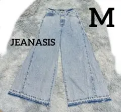 ジーナシス✨フレアーワイドデニム M人気完売 ブーツカット JS050737AA