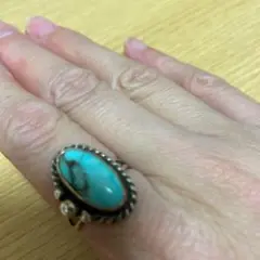 ターコイズ⭐︎インディアンジュエリー リング