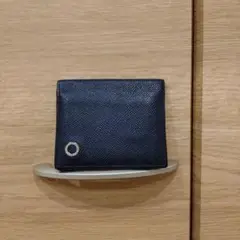 BVLGARI レザーパスケース 二つ折り ブラック
