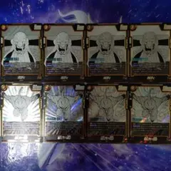 バビディSR4枚＆魔人ブウ：純粋SR4枚SB01 MANGA BOOSTER01