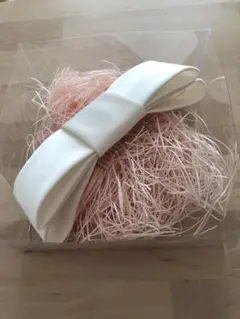 ウェディング用 リボンボンネ