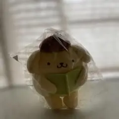 サンリオ当りくじ　 ポムポムプリン　 読書 マスコット