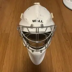 WaLL アイスホッケー　ゴーリーヘルメット ホワイト