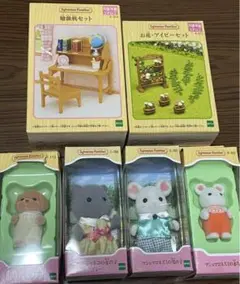 シルバニアファミリー 人形、小物 新品 まとめ売り
