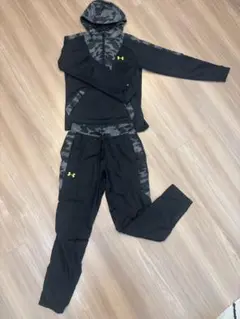 Under Armour カモフラージュジャージ上下セット SM/PCH