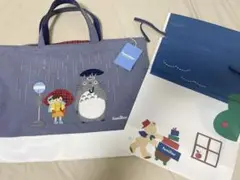 新品 ファミリア×となりのトトロ コラボトートバッグ